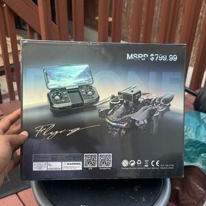 DJI Black Drone with Controller